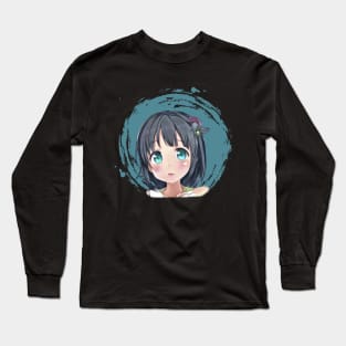 anime girl Long Sleeve T-Shirt